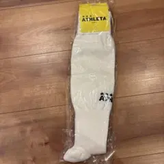 未使用　ATHLETA サッカー ソックス 25-27cm ホワイトのサムネイル