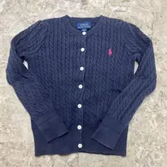 Polo Ralph Lauren ネイビー カーディガン 120cm