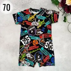 JOEY HYSTERIC ジョーイヒステリック ロンパース　ベビー服　総柄のサムネイル