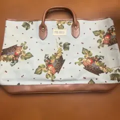 PINK HOUSE フルーツ柄トートバッグ