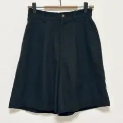 レトロガール◆バミューダパンツ/後ろゴム 高見え 上品 着心地楽ちん ノームコア