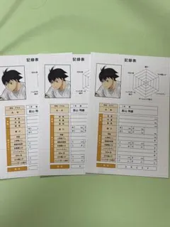 ハイキュー体力測定特典 影山飛雄