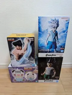 ハンターハンター ワンピースフィギュアまとめ売り4点セット - メルカリ
