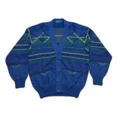 90s ARNOLD PALMER 3Dカーディガン