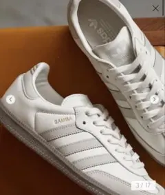 新品未使用　adidas サンバ グリーンレーベルリラクシング 24cm