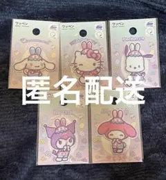 サンリオ　キティ　シナモ　マイメロ　ポチャッコ アイロンシール　ワッペン