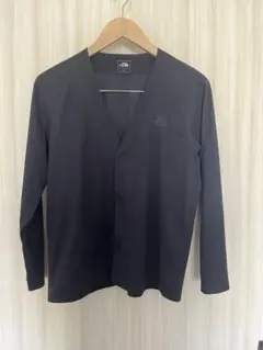 THE NORTH FACEロゴ テックラウンジカーディガン S 黒のサムネイル