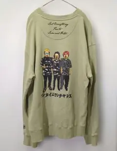 LEFLAH✨️レフラー WANIMA　裏起毛スウェットトレーナー　フェス限定品のサムネイル