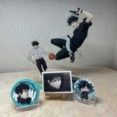 伏黒恵 アクスタ＆缶バッジセット　伏黒恵まとめ売り