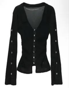 Melt the lady sheer hook tops blackのサムネイル