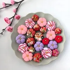 ❁梅の花ミックスおまとめ❁雛祭り・吊るし飾り・初節句・ハンドメイドパーツ