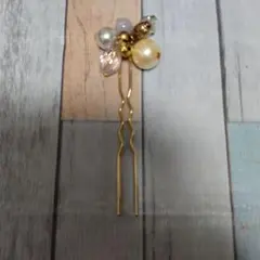 髪飾り ゴールド