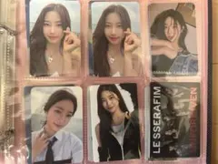 【最終値下】LE SSERAFIM トレーディングカードセット