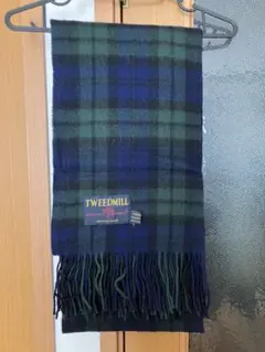 ツイードミル ストール 大判 マフラー TWEEDMILL タータンチェック