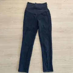 マタニティハイウエストスウェットパンツ ダークグレー