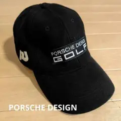 ポルシェデザイン ゴルフキャップ メンズレディース 黒