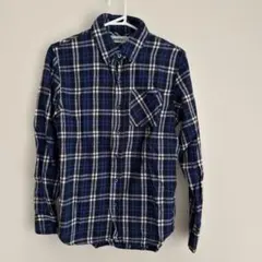 laundry チェック柄長袖シャツ美品のサムネイル