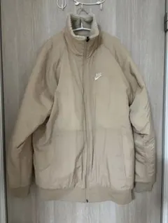 Nike ナイロンジャケット ベージュ　リバーシブル　ユニセックス