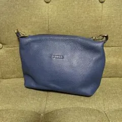FULRA ソフィー ショルダーバッグ 2WAY レザー ネイビー