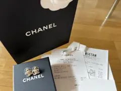 百貨店購入　シャネル　ピアス　ゴールド