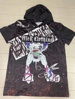 nier clothing　半袖パーカー