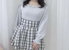 evelyn エブリン ビジューパールニットのサムネイル