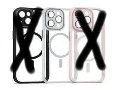 レンズガード一体型MagSafe対応クリアケース対応機種iPhone13 Pro