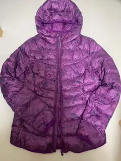PUMA パープル ダウンジャケット L