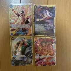 ワンピースカード　エース　クロコダイル　グザン　ロジャー　sec セット