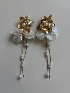 イヤリング ウェディング ハンドメイド パーティ