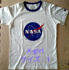 【新品未使用】x-girl NASAコラボTシャツ　Sサイズ　1サイズ