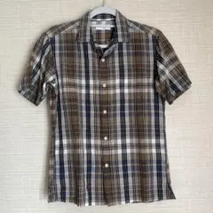 ユニクロ　UNIQLO 半袖シャツ　チェック