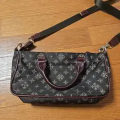 美品★russet ブラウン模様ミニショルダーバッグ