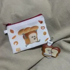 パンどろぼう パスケース ガチャ　ぺたんこマスコット　セット売りのみ