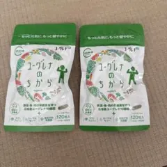 유글레나 치카라 120정x2봉지 세트