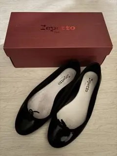 repetto レペット バレエシューズ レインシューズ 39 ブラック 黒