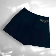 Burberryバーバリーブルーレーベル　ショートパンツ　ベルト付38（B2