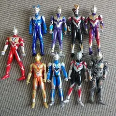ウルトラマン ソフビ フィギュア 42体大量セットまとめ売り おまけ付き