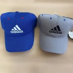 【新品未使用】adidas キッズ キャップ 2点セット 54-57cmのサムネイル