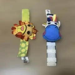 Sassy リストガラガラ 2点セット ベビーおもちゃ　赤ちゃん　新生児
