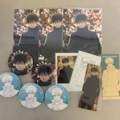 凛*様 呪術廻戦　マルキューブ　缶バッジ　ブロマイド　伏黒恵