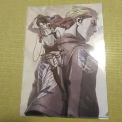 進撃の巨人 　悔いなき選択 リヴァイ　エルヴィン　A4　クリアファイル