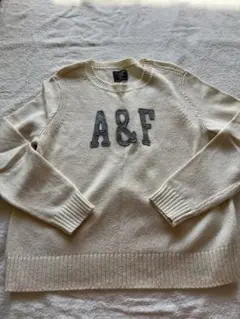 Abercrombie & Fitch A&F セーター XL ホワイト