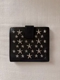 JIMMY CHOO 二つ折り財布 ブラックのサムネイル