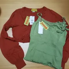 ホコモモラ　ニット　タグ付き　二枚セット