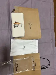 ✨COACH × Star Wars コラボ 長財布 ホワイト✨