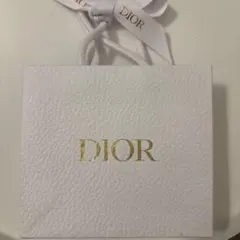 Dior ギフト袋 ホワイト 小型