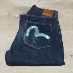 EVISU lot2001 no2 白大黒　赤耳　確実正規品 2025年最新】EVISU 2001 no2の人気アイテム - メルカリ