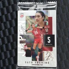 佐藤優花 バレーボール日本代表 トレーディングカード