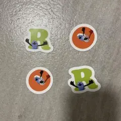 パペットスンスン　スシロー　ステッカー 4枚セット